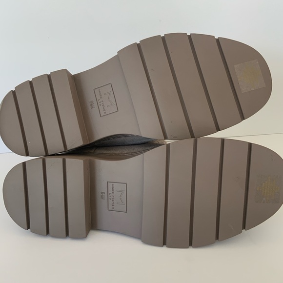 Marc Fisher Vina Light Natural Suede Short Lug Sole Boots Women’s Size 9.5 NWOB - Picture 12 of 16